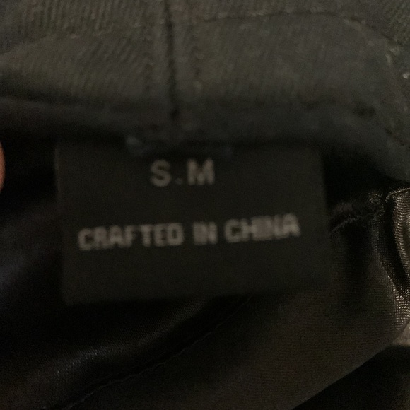 Leather Brando Hat black size s/m - Picture 11 of 13